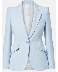McQueen - Single-Breasted Blazer - Lyst