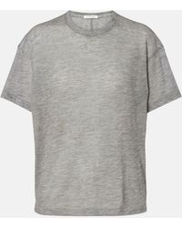 The Row - Lila Knitted Cashmere Top - Lyst