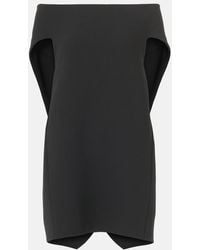 The Row - Pallenberg Off-Shoulder Wool-Blend Top - Lyst
