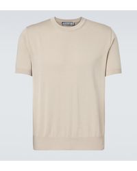 Canali - Cotton Sweater - Lyst