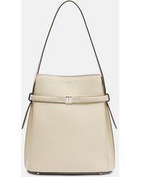 TOTEME - Large Leather Bucket Bag - Lyst