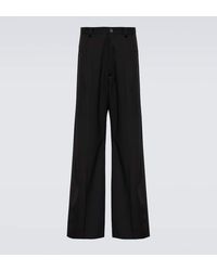 Balenciaga - Pantaloni a gamba larga DIY in lana - Lyst