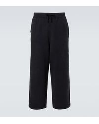 A.PRESSE - Vintage Cotton Jersey Sweatpants - Lyst