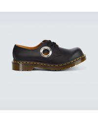Comme des Garçons - X Dr. Martens Leather Derby Shoes - Lyst