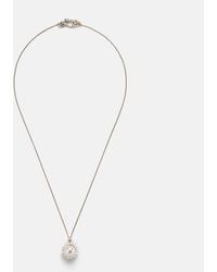 Sophie Bille Brahe - Jeanne Simple 14Kt Necklace With Freshwater Pearls - Lyst
