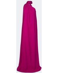 ‎Taller Marmo - Astor Scarf-Detail Draped One-Shoulder Gown - Lyst