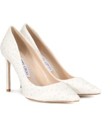 Jimmy Choo Women's Romy 100 High - Heel Pointed Toe Court Shoes - Multicolour