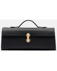 SAVETTE - Symmetry Slim Leather Top-Handle Bag - Lyst