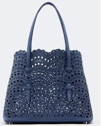 Alaïa - Mina 20 Medium Leather Top-Handle Bag - Lyst
