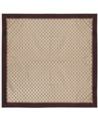 Gucci - Panuelo De Sarga De Seda Con Gg - Lyst