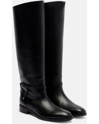 Jimmy Choo - Lawton Leather Knee-High Boots - Lyst