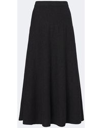 arch4 - Helma Cashmere Midi Skirt - Lyst