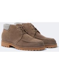 Eleventy - Bottines En Daim - Lyst