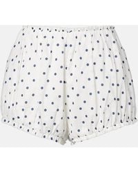 Posse - Edie Polka-Dot Shorts - Lyst