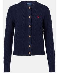 Polo Ralph Lauren - Cardigan Pony De Lana Y Cachemir - Lyst