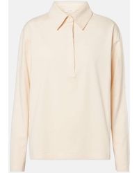The Row - Polohemd Roddie Aus Baumwoll-Jersey - Lyst