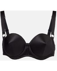 Dolce & Gabbana - Satin Balconette Bra - Lyst