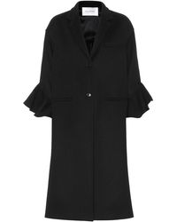 Valentino Cappotto in lana e cashmere - Nero