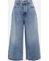 Khaite - Rapton High-rise Wide-leg Jeans - Lyst