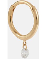 PERSÉE - Boucle d'oreille unique en or jaune 18 ct et diamant - Lyst