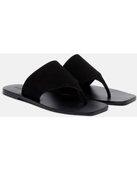 A.Emery - Paton Suede Thong Sandals - Lyst