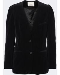 Isabel Marant - Fereole Cotton Velvet Blazer - Lyst