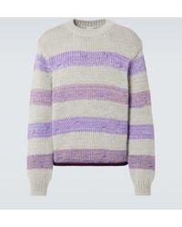 Loewe - Striped Wool Sweater - Lyst