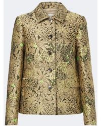 Dries Van Noten - Floral Jacquard Jacket - Lyst