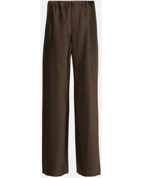 Vince - Fluid Satin Straight Pants - Lyst