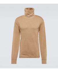 ZEGNA - Wool Turtleneck Sweater - Lyst