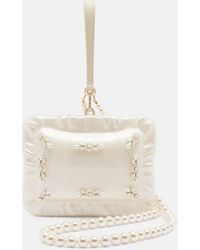 Simone Rocha - Clutch Pillowcase Mit Zierperlen - Lyst