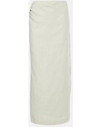 SIR. - Iris Asymmetric Linen Maxi Skirt - Lyst
