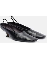 Calvin Klein - Slingback-Pumps Anna Aus Leder - Lyst