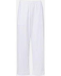 Leset - Pantalones Tapered Margo De Algodon - Lyst