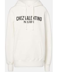 Valentino - Sudadera Con Capucha De Jersey - Lyst