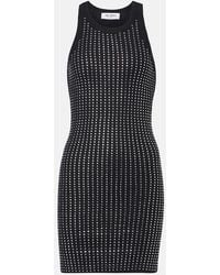 The Attico - Embellished Cotton Minidress - Lyst