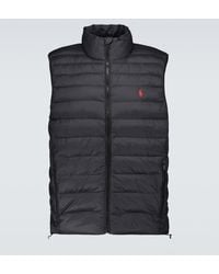 black ralph lauren gilet mens