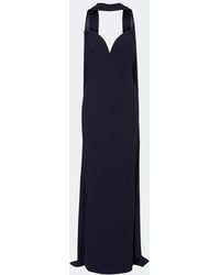 Roland Mouret - Scarf-Detail Corset Gown - Lyst