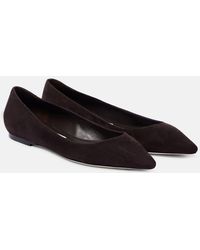 Jimmy Choo - Romy Suede Ballet Flats - Lyst