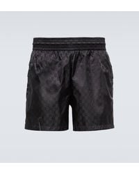 Gucci - GG Jacquard Swim Shorts - Lyst