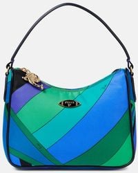 PUCCI - Yummy Leather-Trimmed Shoulder Bag - Lyst