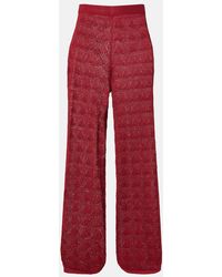 Loulou de Saison - Egeo Knitted Wide-Leg Pants - Lyst