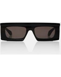Alaïa - Logo Flat-Top Sunglasses - Lyst