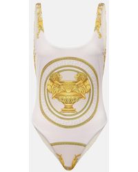 Versace - La Coupe Des Dieux Swimsuit - Lyst