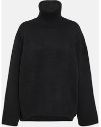 Totême - Wool And Cashmere Turtleneck Sweater - Lyst