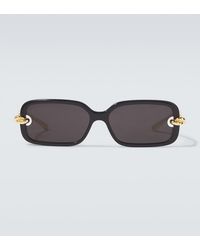 Bottega Veneta - Knot Rectangular Sunglasses - Lyst
