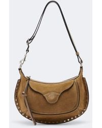 Isabel Marant - Oskan Moon Suede Shoulder Bag - Lyst