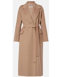 Max Mara - Abrigo Envolvente Enzo De Lana Virgen - Lyst