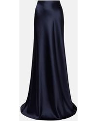 Ralph Lauren - Satin Maxi Skirt - Lyst