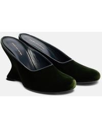 Dries Van Noten - 95 Velvet Wedges - Lyst
